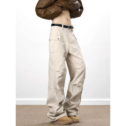 American High Street Washed Distressed Overalls MuddyStock