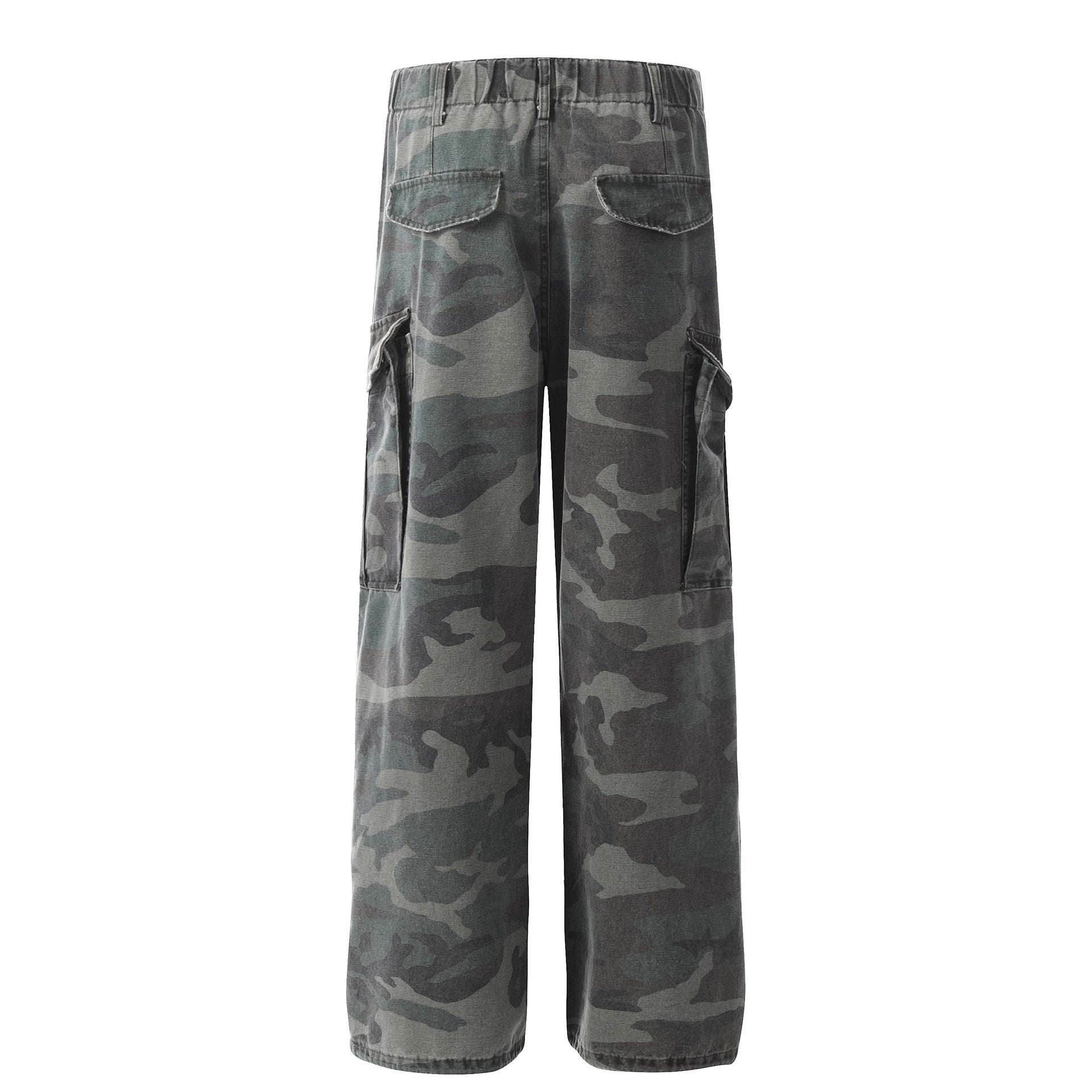 American Retro Multi-pocket Cargo Pants For Men And Women MuddyStock