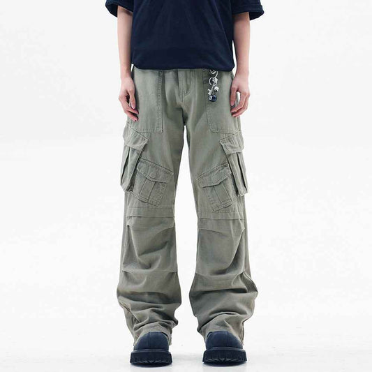 Multi-pocket Cargo Pants Men And Women MuddyStock