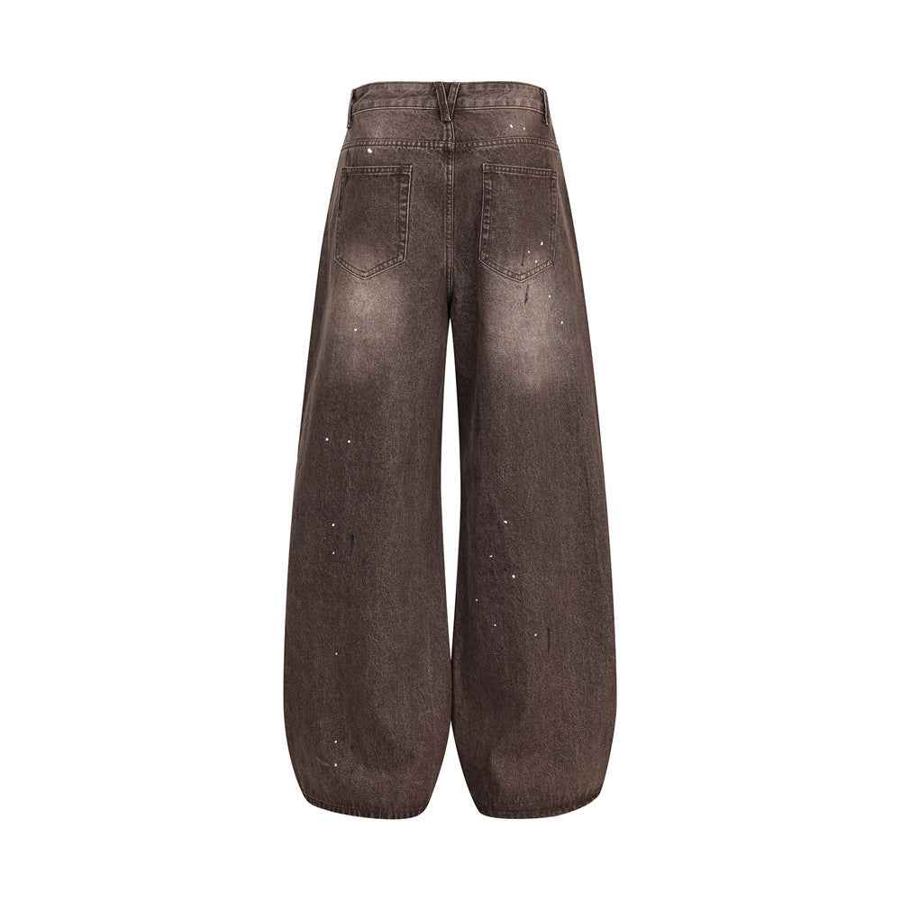 Streetwear Men's Denim Pants with Patchwork | MuddyStock Originals MuddyStock