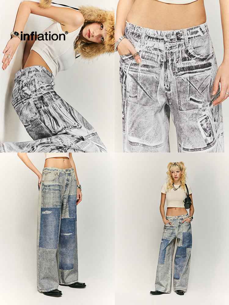 Street Loose Straight Pants For Men And Women | MuddyStock Originals MuddyStock