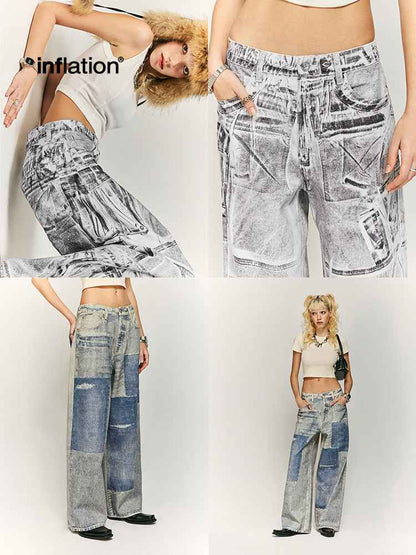 Street Loose Straight Pants For Men And Women | MuddyStock Originals MuddyStock