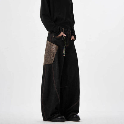 Snake Year Limited Machete Python Black Jeans Black MuddyStock
