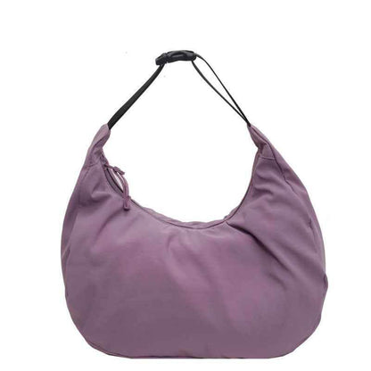 Lightweight Dumpling Bag Women's Solid Color Nylon Cloth MuddyStock
