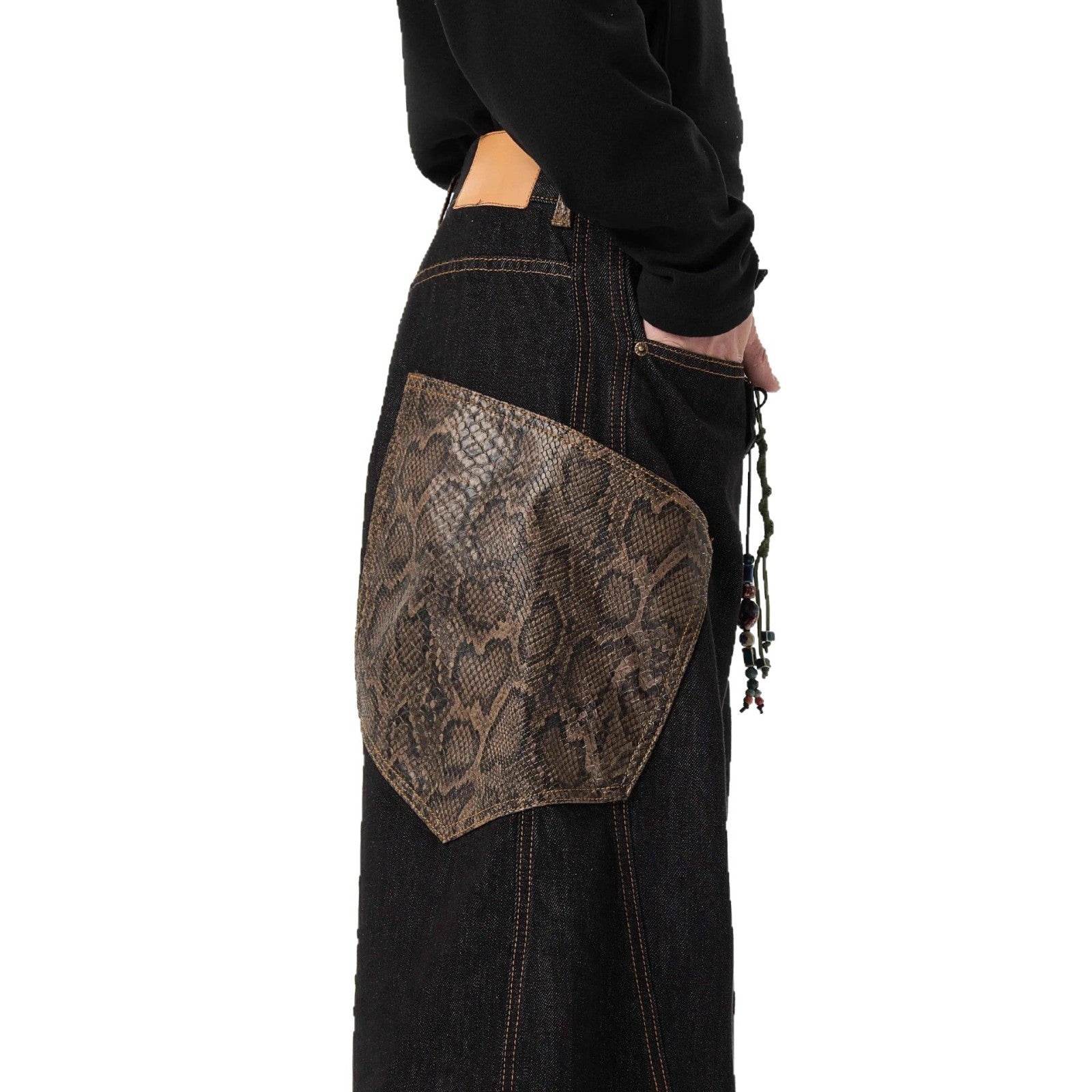 Snake Year Limited Machete Python Black Jeans MuddyStock