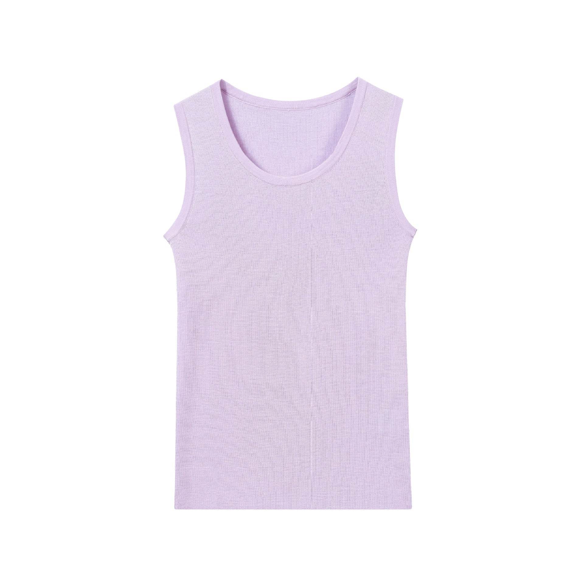 New Seamless Inner Low Collar Sleeveless Knitwear MuddyStock