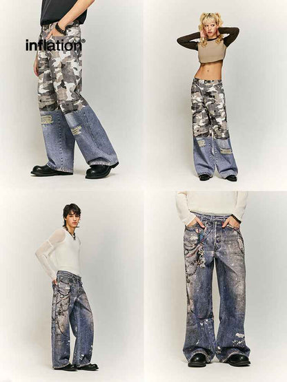 Street Loose Straight Pants For Men And Women | MuddyStock Originals MuddyStock