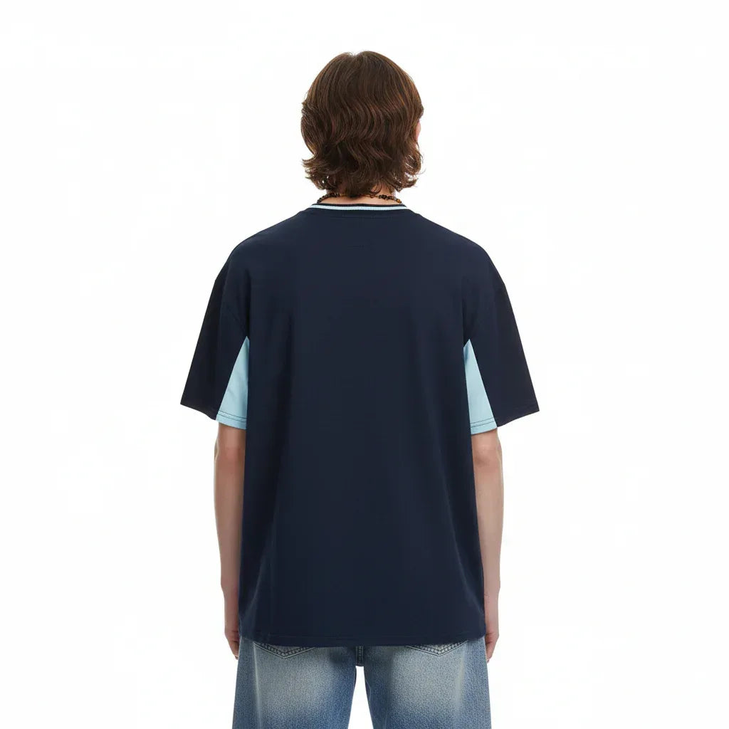 Retro Colorblock Sports Quick-Dry Short-Sleeve T-Shirt for Men and Women | MuddyStock Originals eprolo