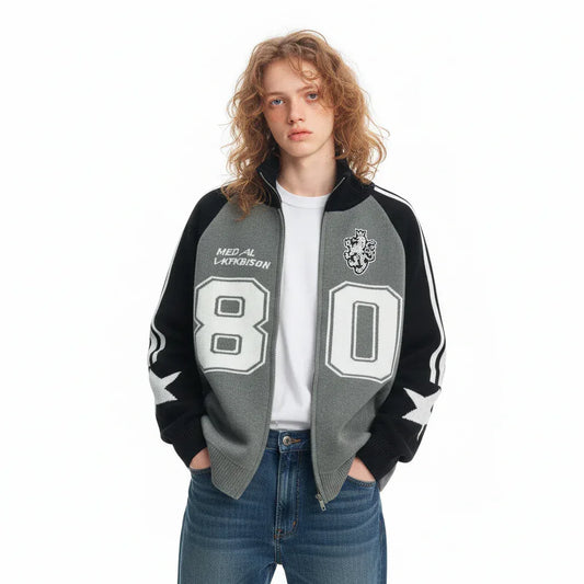 Cardigan high neck sweater jacket for women | MuddyStock Originals MuddyStock