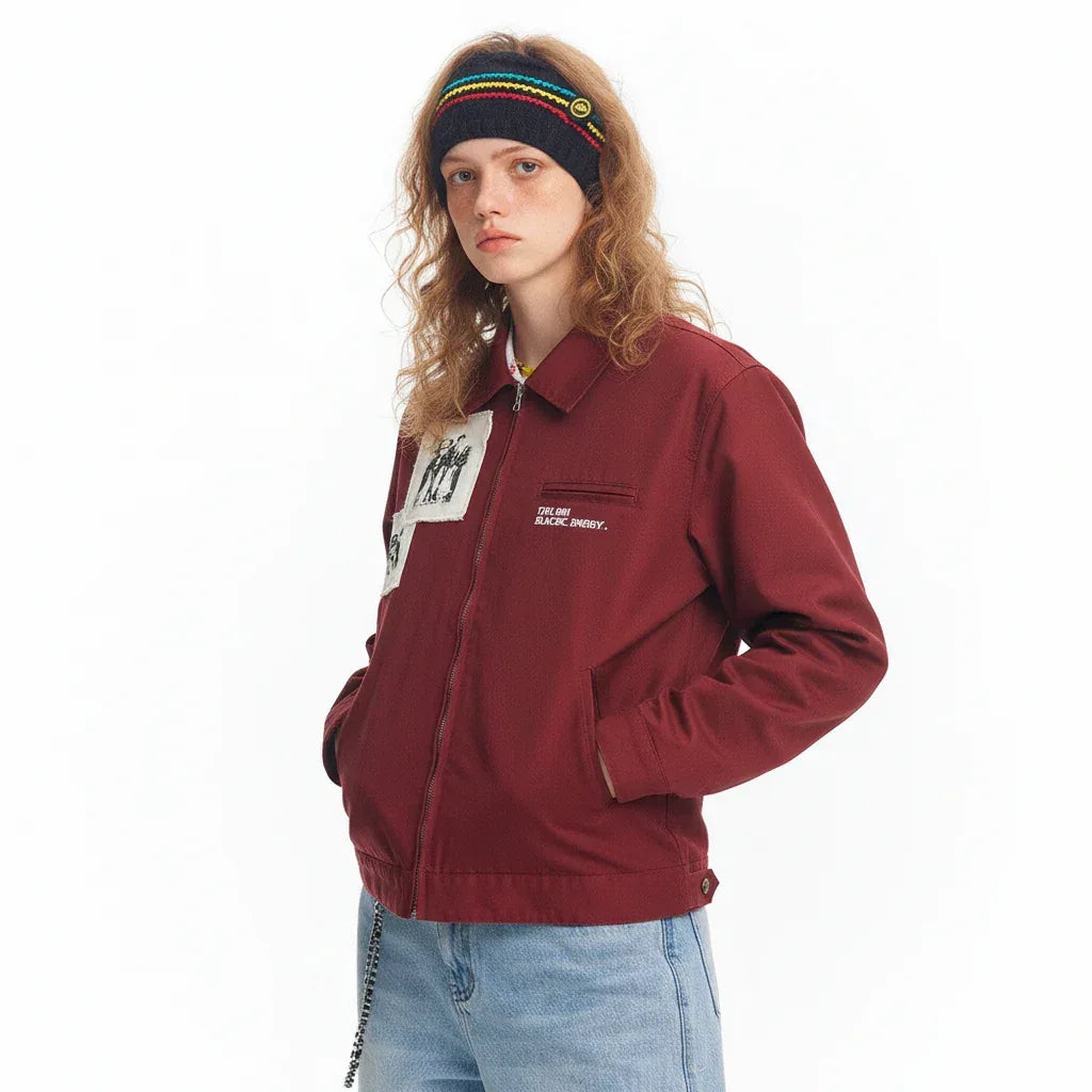 Retro Canvas Jacket For Men And Women MuddyStock