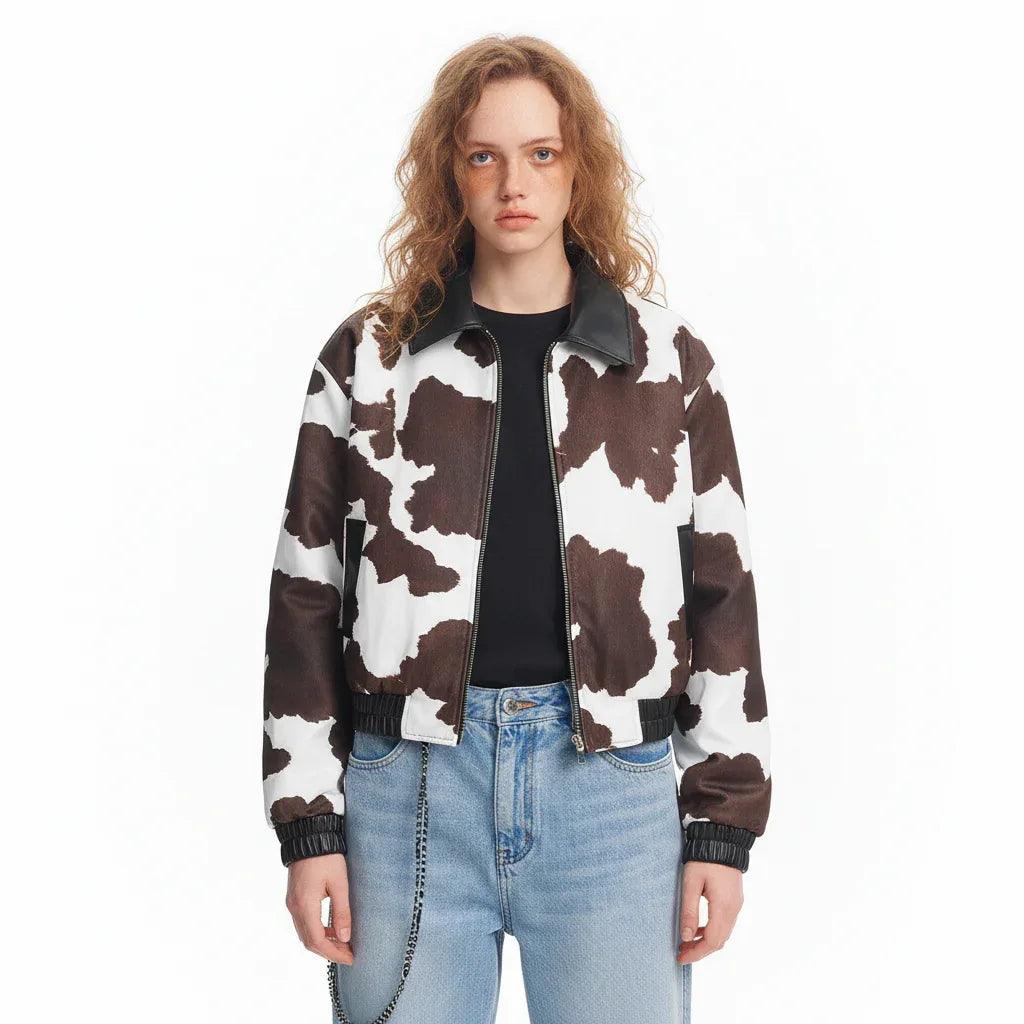 Versatile long sleeved zipper tie dye jacket for women | MuddyStock Originals