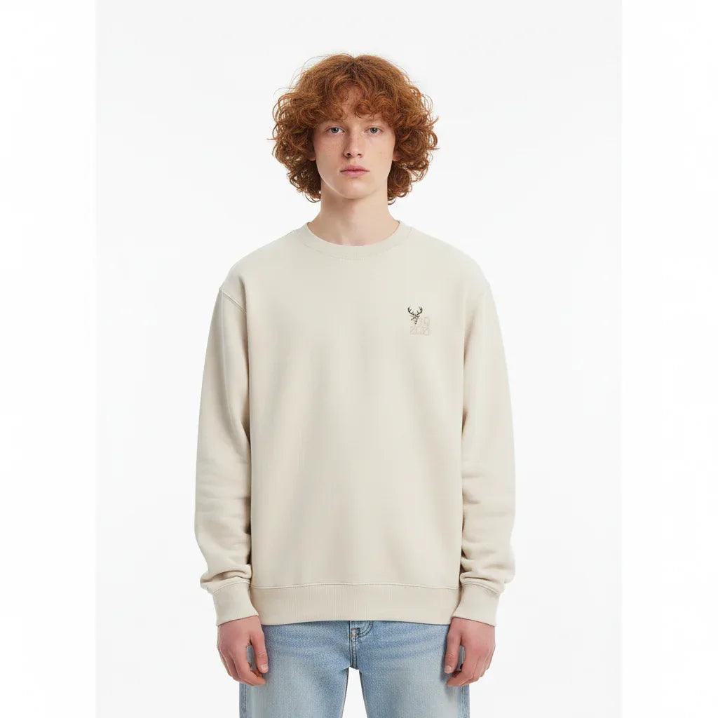 Loose Retro Casual Versatile Crewneck Hoodie For Men And Women | MuddyStock Originals