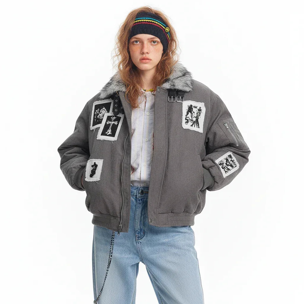 Wool collar jacket for men and women | MuddyStock Originals MuddyStock