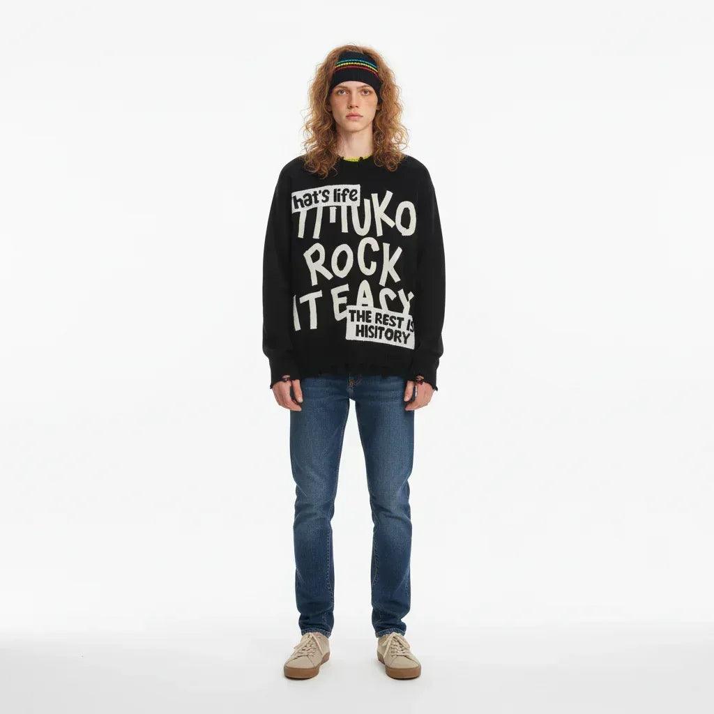 Printed sweater for men and women | MuddyStock Originals