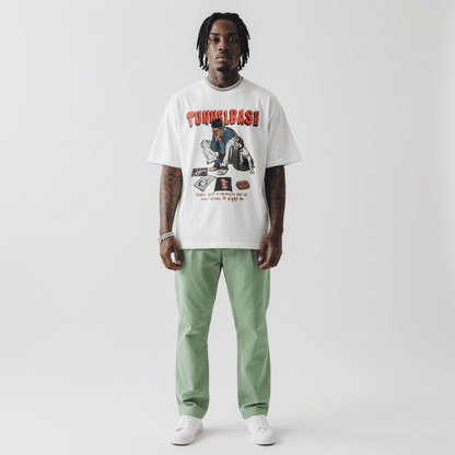 Fashion Printed Casual Short Sleeve Men