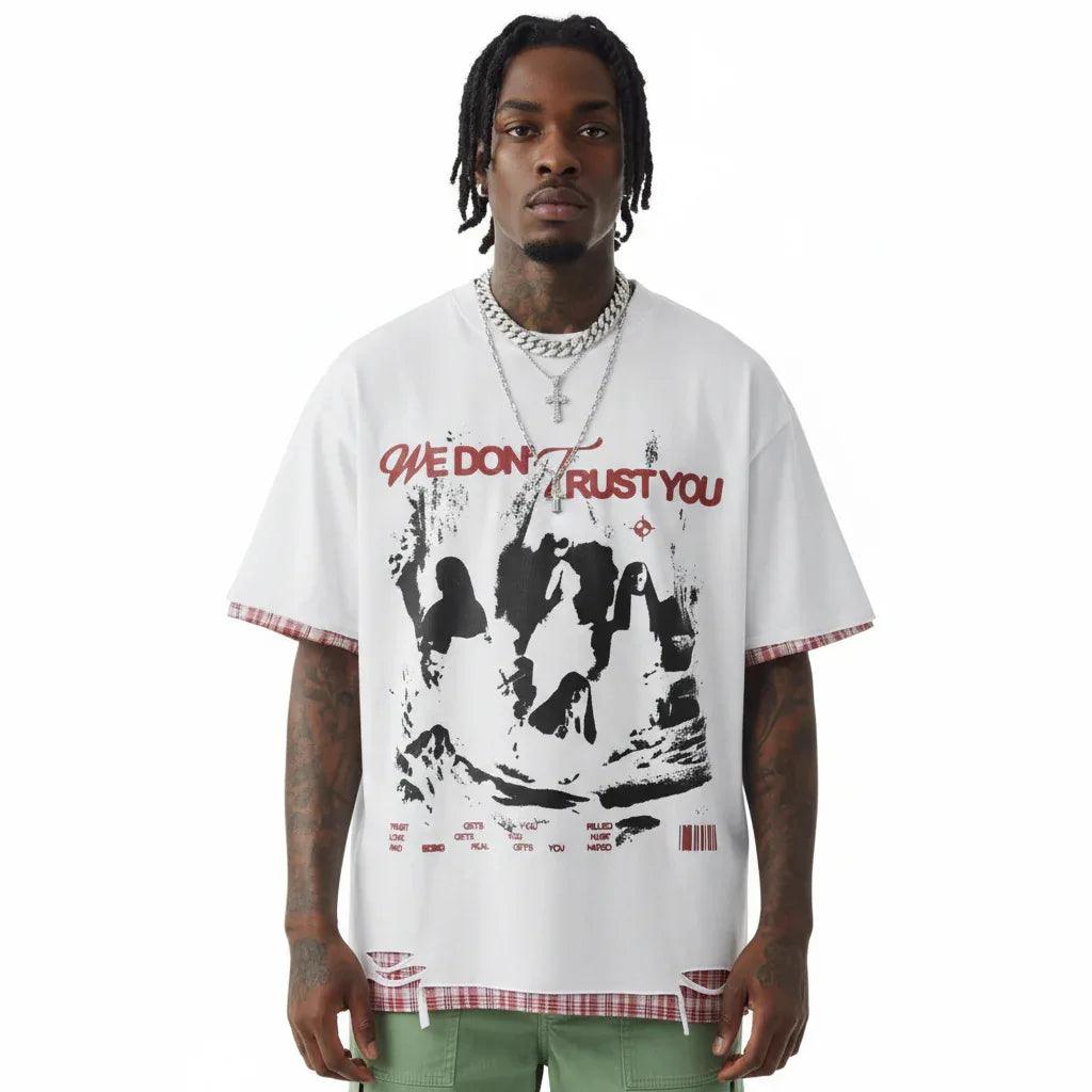 Printed short sleeved T-shirt For Men | MuddyStock Originals