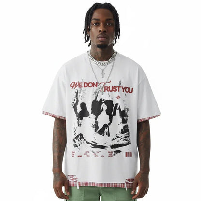 Printed short sleeved T-shirt For Men | MuddyStock Originals
