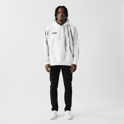Spray Painting Dirty Hooded Loose Sweater Men