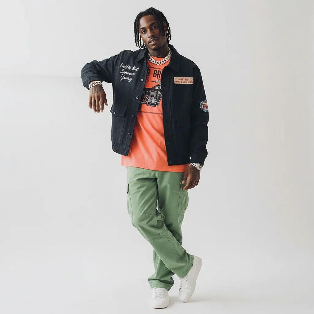 Pilot jacket for men | MuddyStock Originals