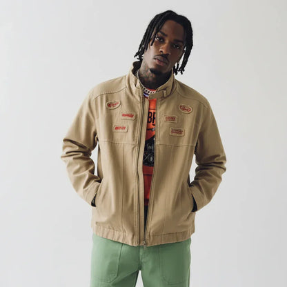 American Retro Workwear Canvas Jacket For Men And Women MuddyStock