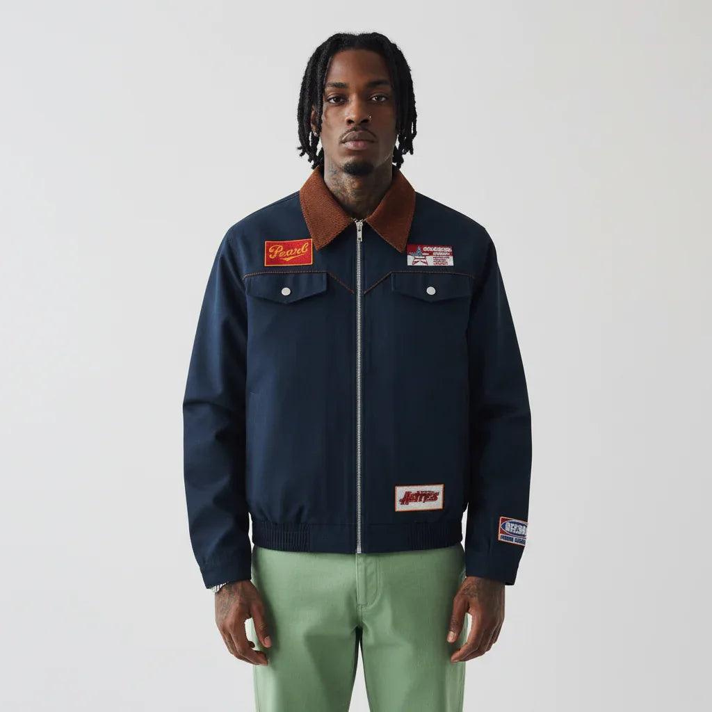 Campus style embroidered jacket for men and women | MuddyStock Originals