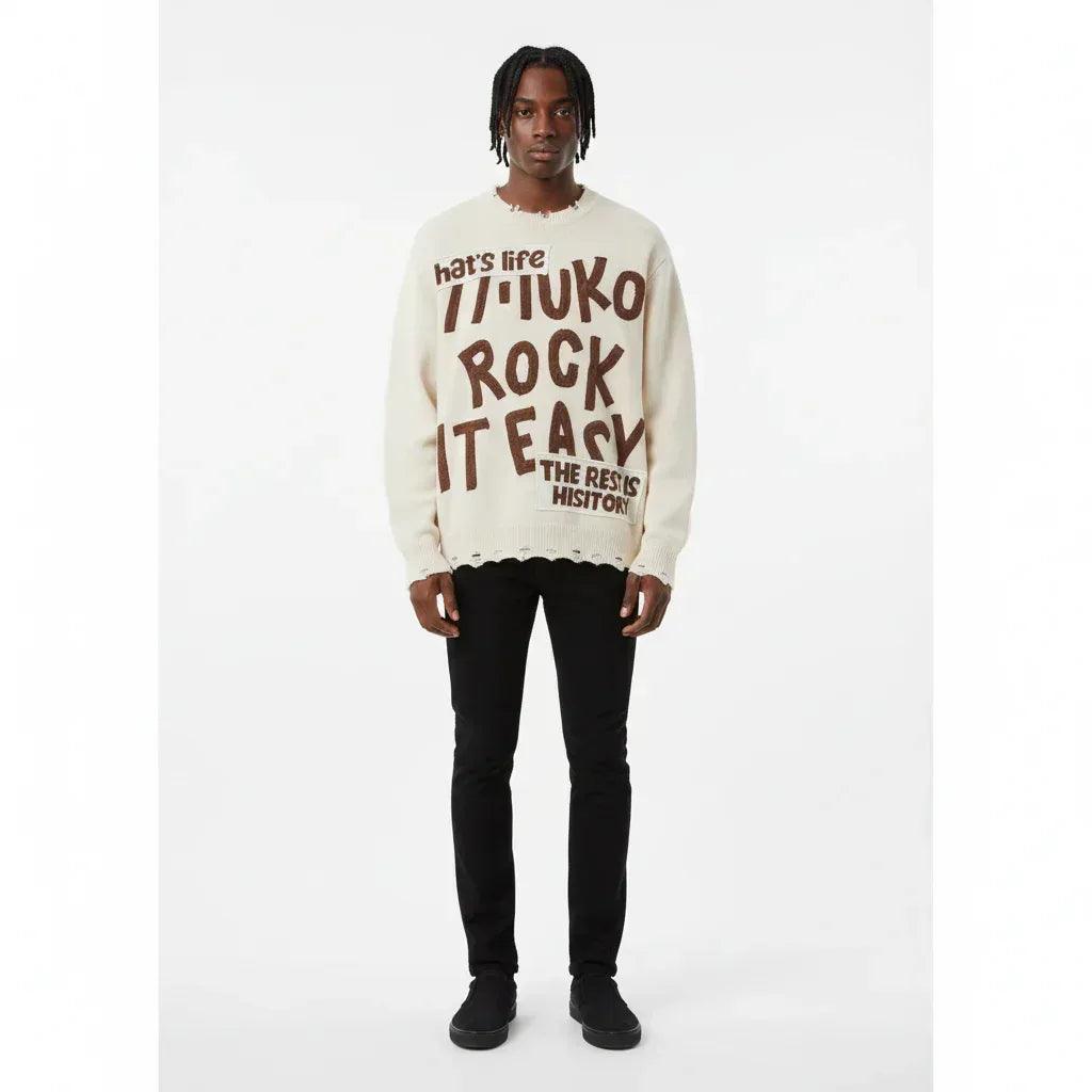 Printed sweater for men and women | MuddyStock Originals