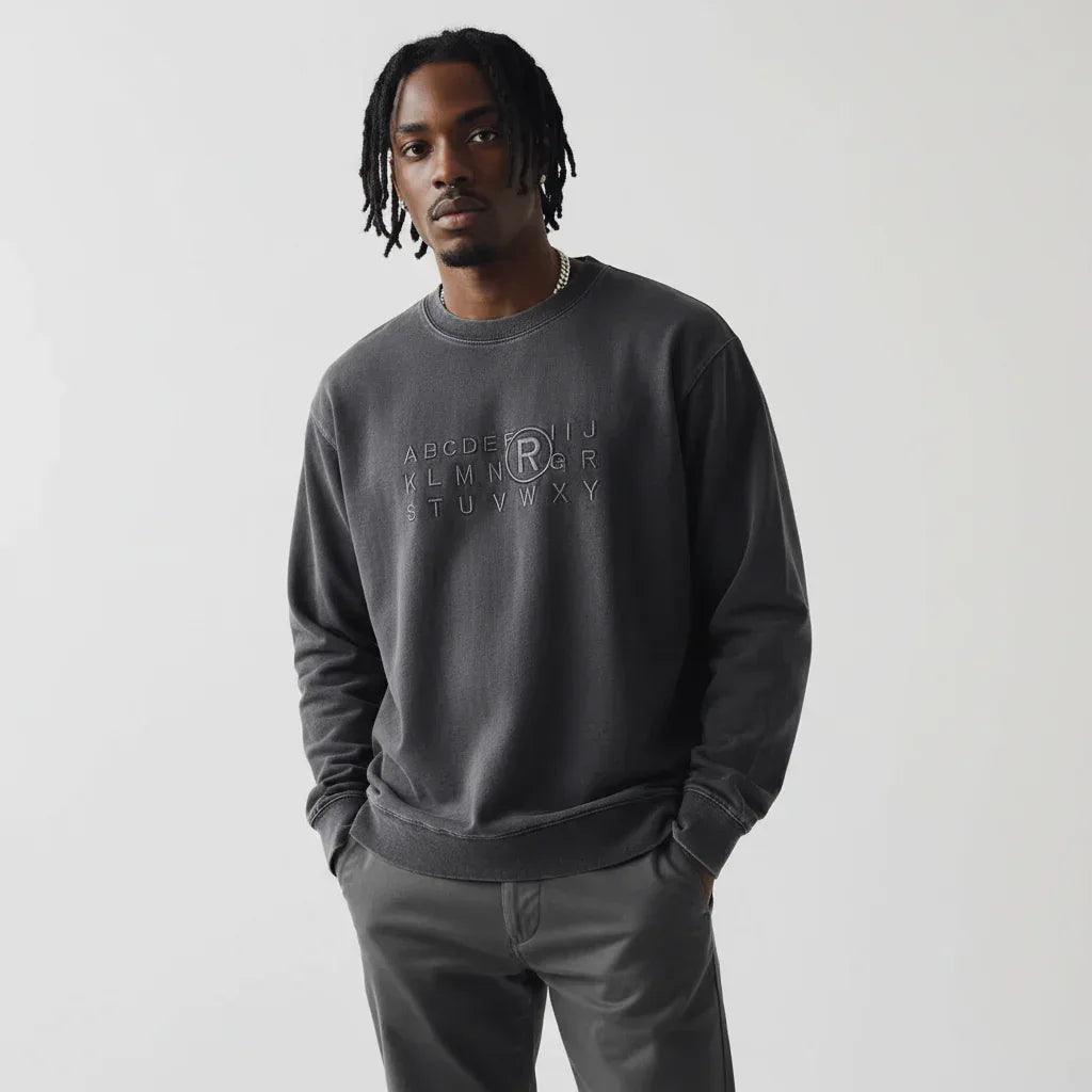 Long Sleeve Crew Neck T-Shirt For Men | MuddyStock Originals