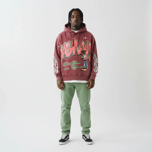 American Street Printed Hoodie For Men And Women MuddyStock