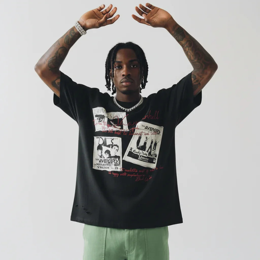 Men's loose short sleeved T-shirt | MuddyStock Originals eprolo