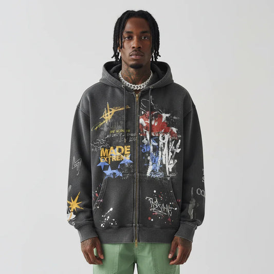 Printed Hoodie For Men And Women MuddyStock