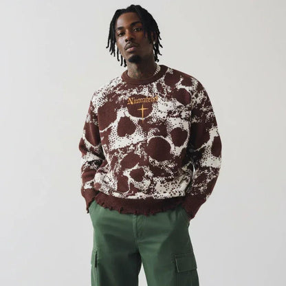 Dark Skull Knitwear Sweater For Men And Women | MuddyStock Originals