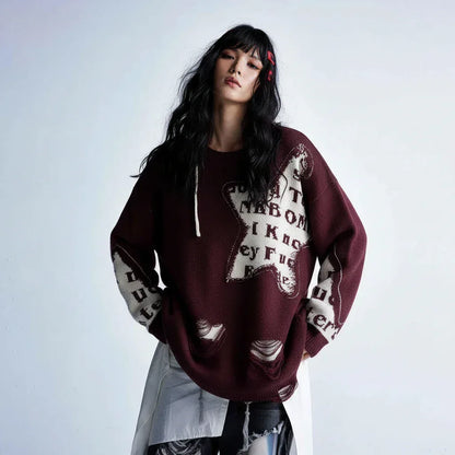 Fake two piece sweater for women | MuddyStock Originals MuddyStock