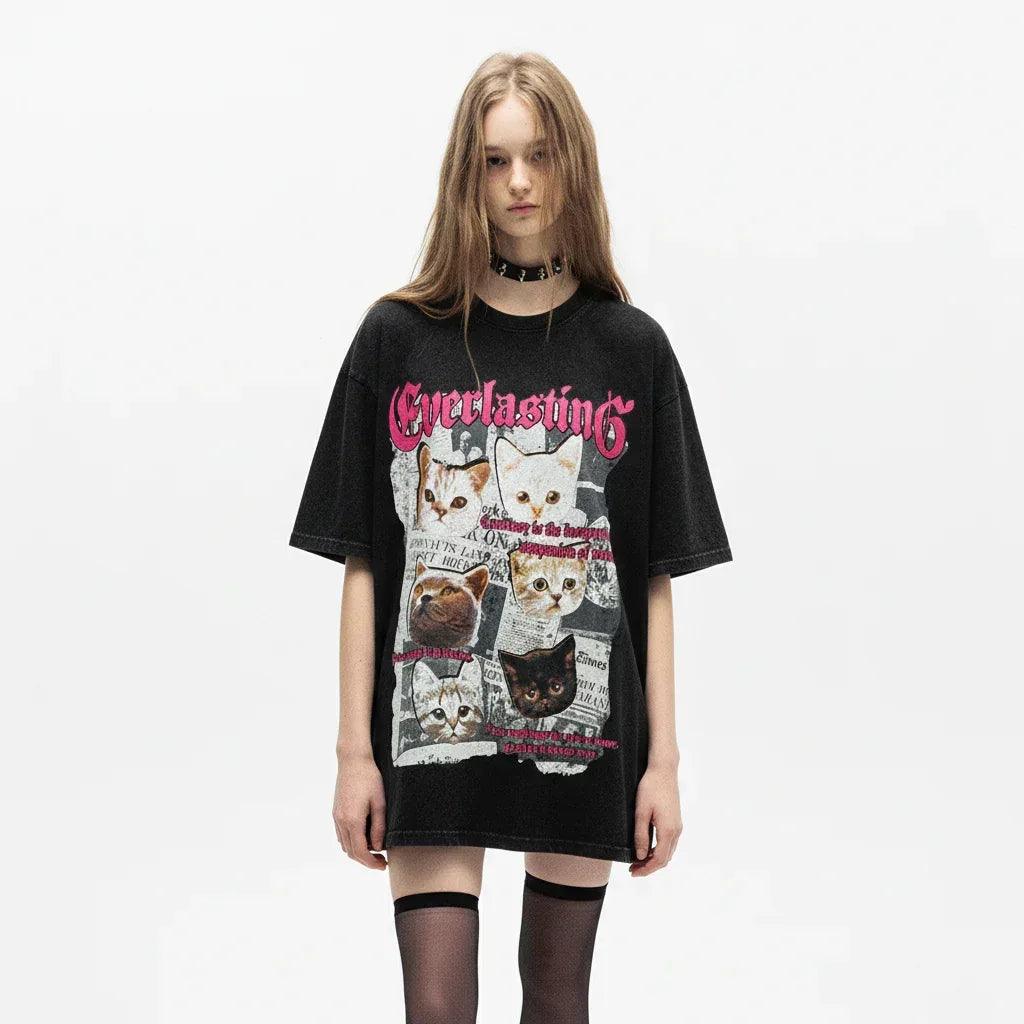 Short Sleeve Oversize T-Shirt For Women | MuddyStock Originals