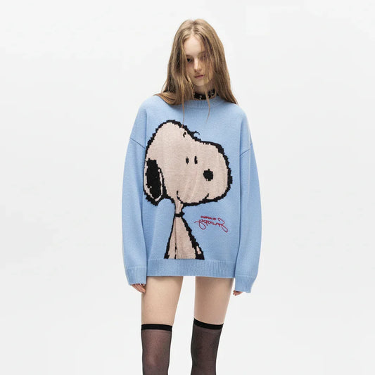 Retro Fun Cartoon Jacquard Hoodie Sweater for Men and Women | MuddyStock Originals MuddyStock