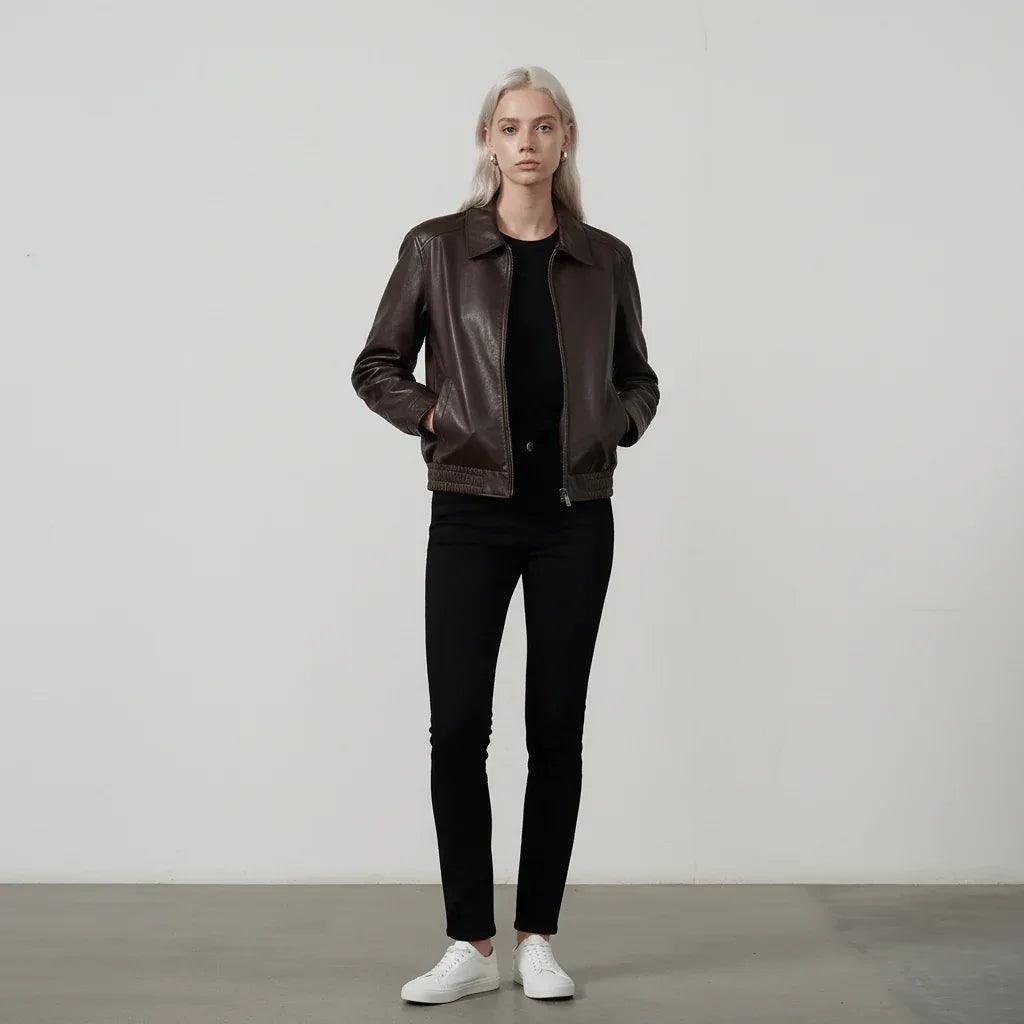 PU leather jacket for men and women | MuddyStock Originals