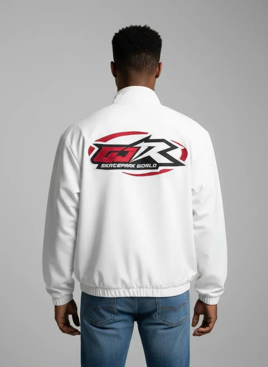 Locomotive Style PU Jacket For Men And Women