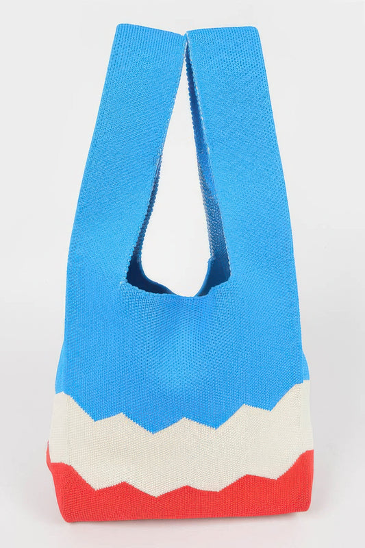 Multi Color Poly Woven Bag For Women
