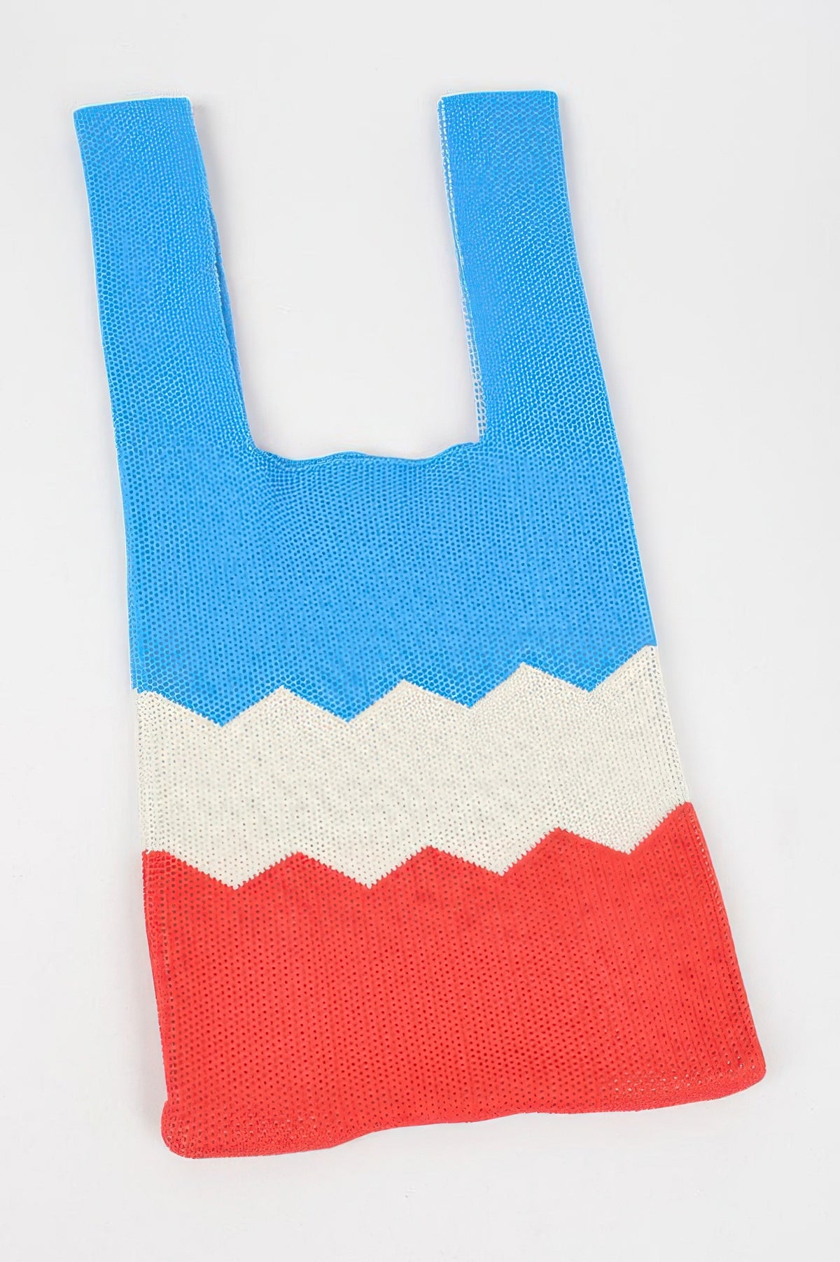 Multi Color Poly Woven Bag For Women Multicolor