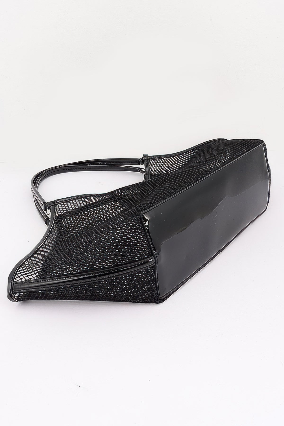 Mesh Tote Bag With Removable Liner
