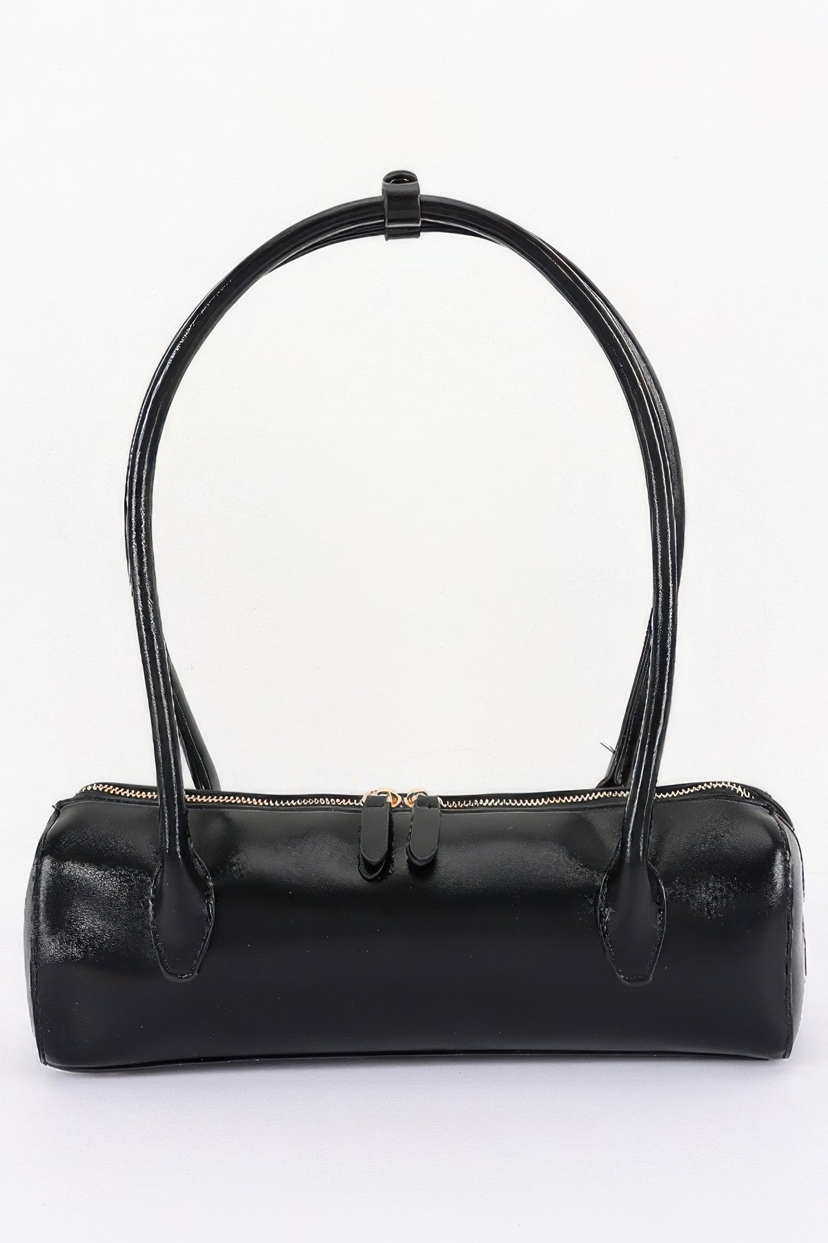 Vegan Leather Rectangular Shoulder Bag For Women