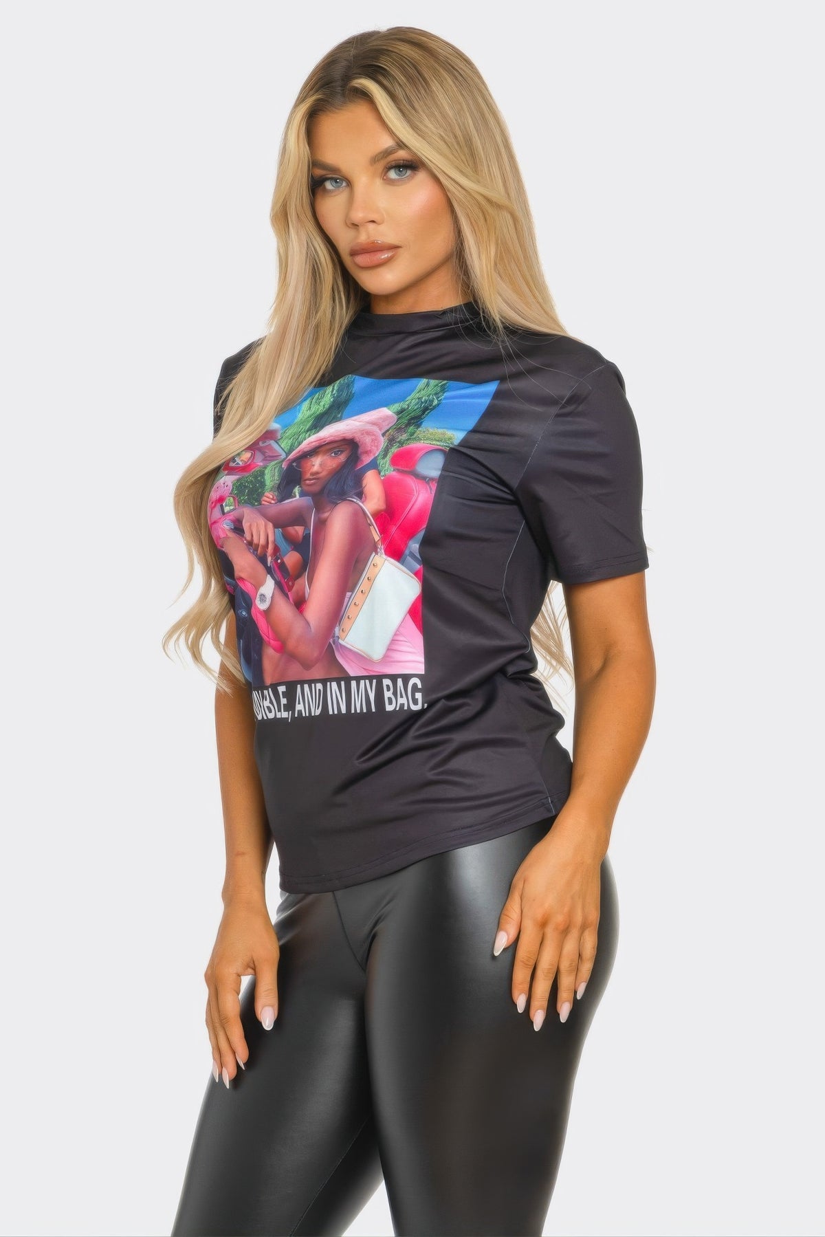 In My Bible Graphic Tee For Women Black