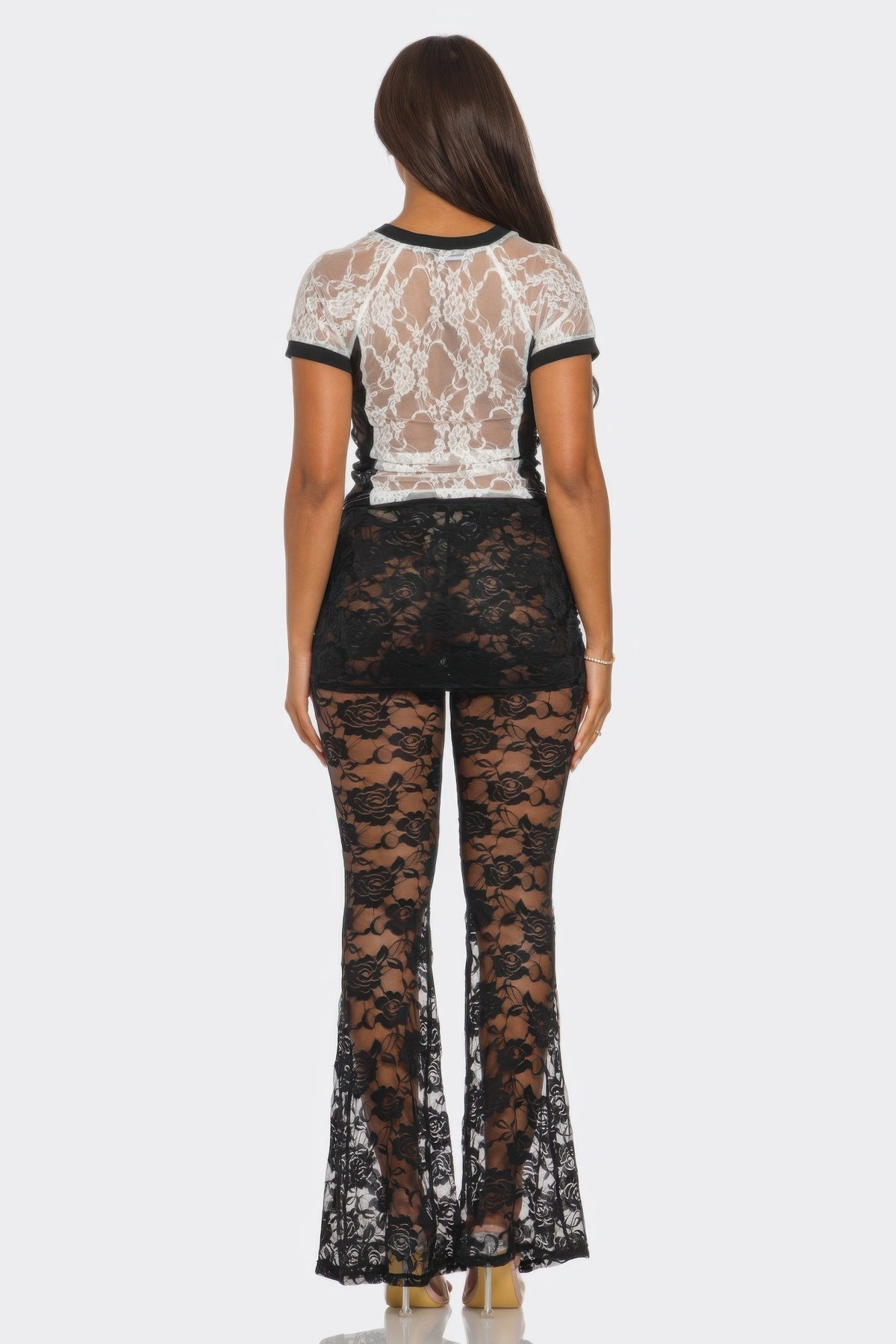 87 Lace Jersey T-shirt For Women