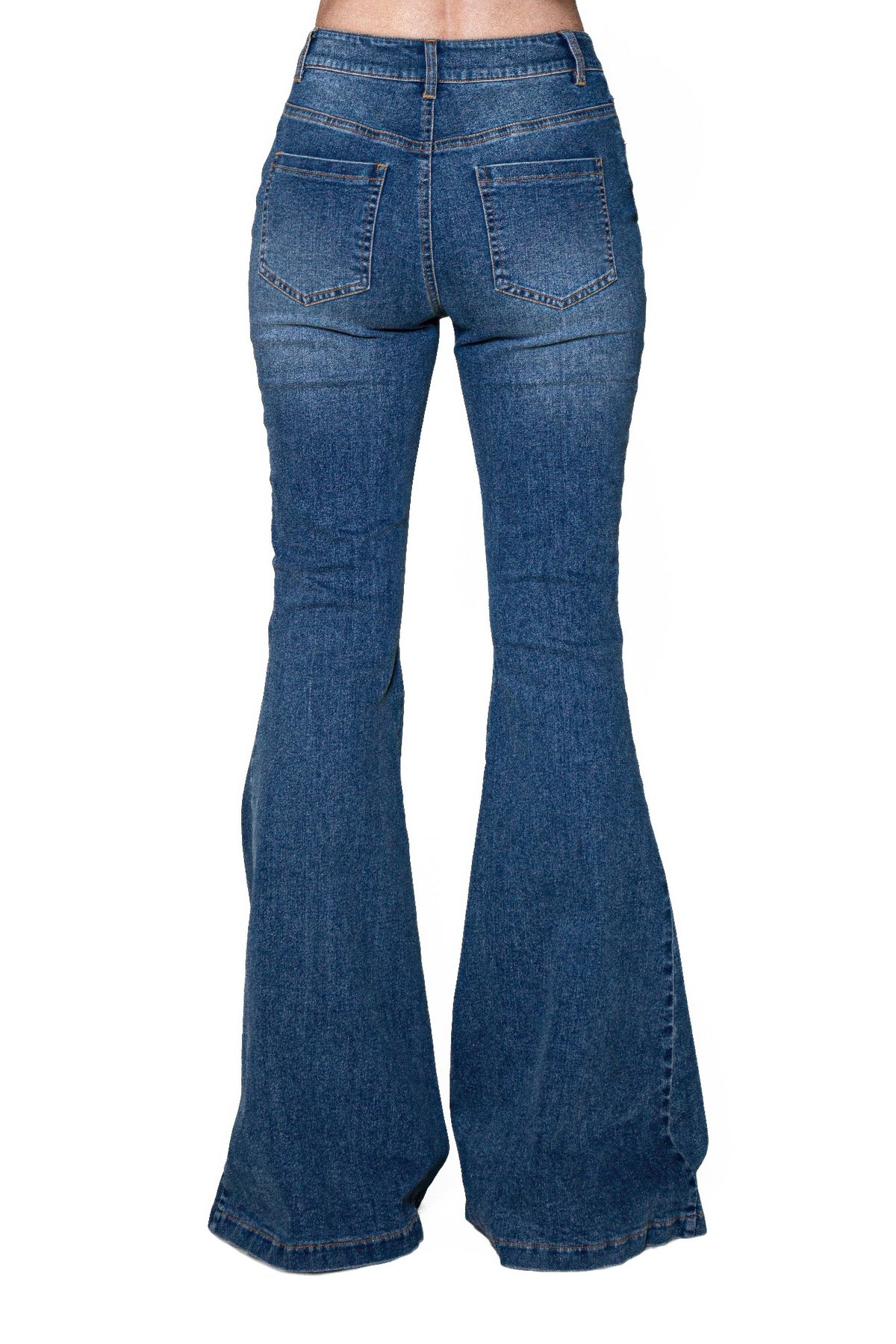 Signal Flare High-rise Panel Jeans For Women