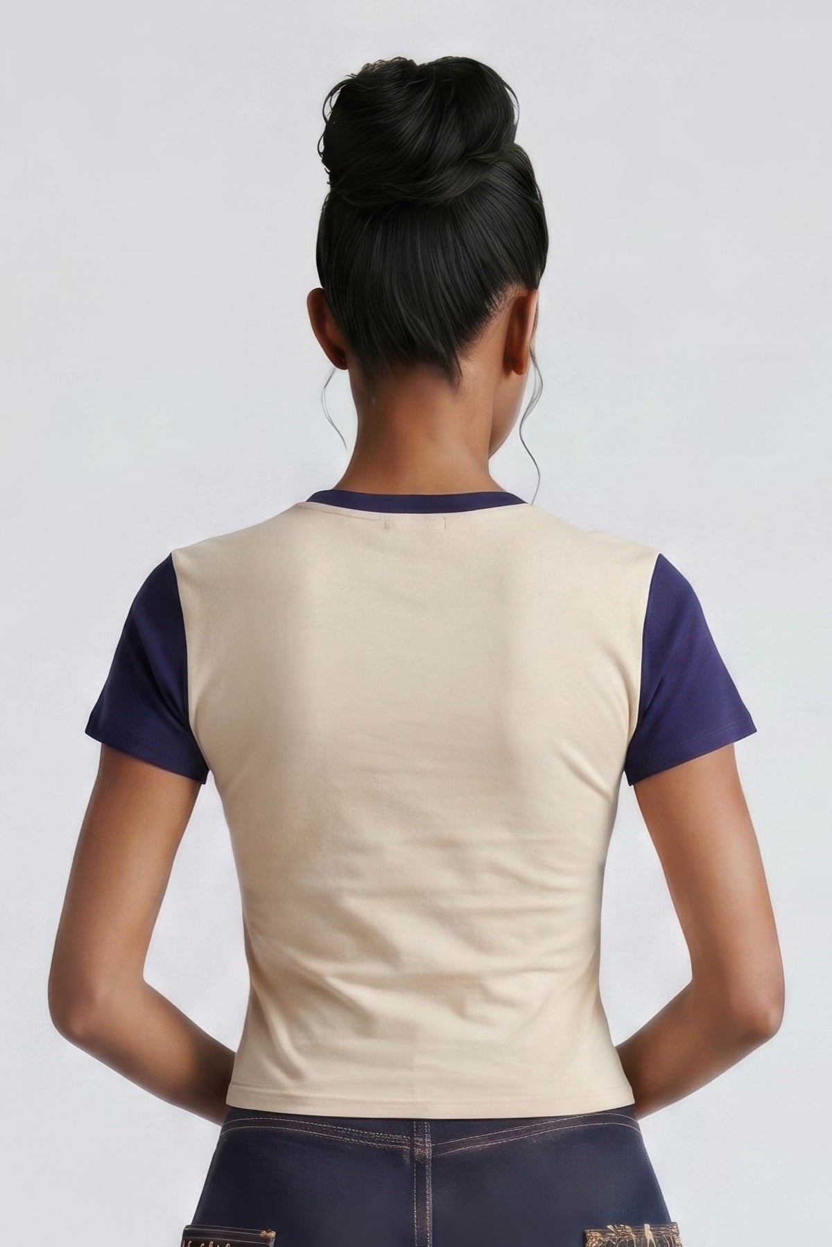 Varsity Renegade Lace-up Graphic Tee For Women