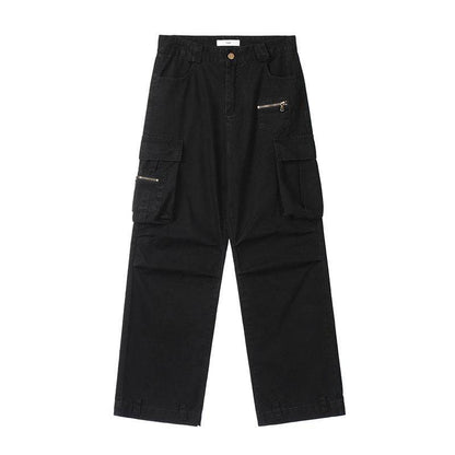 Versatile Casual Pants In Fashion Black MuddyStock