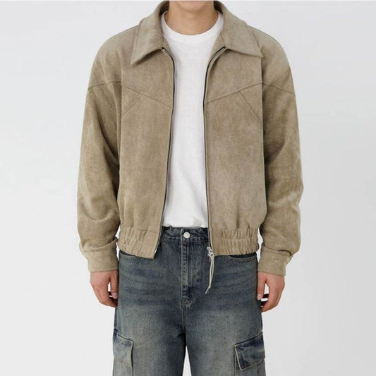 Fashion Retro Short Jacket Men's Top MuddyStock