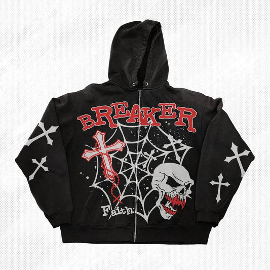 New Skull Design Hoodie Long-sleeved Hoodie All Products