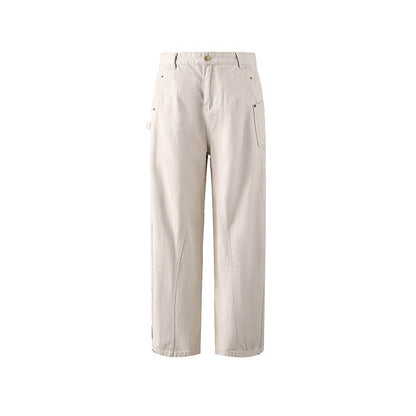 Japanese Fashion Brand Retro Overalls Khaki MuddyStock