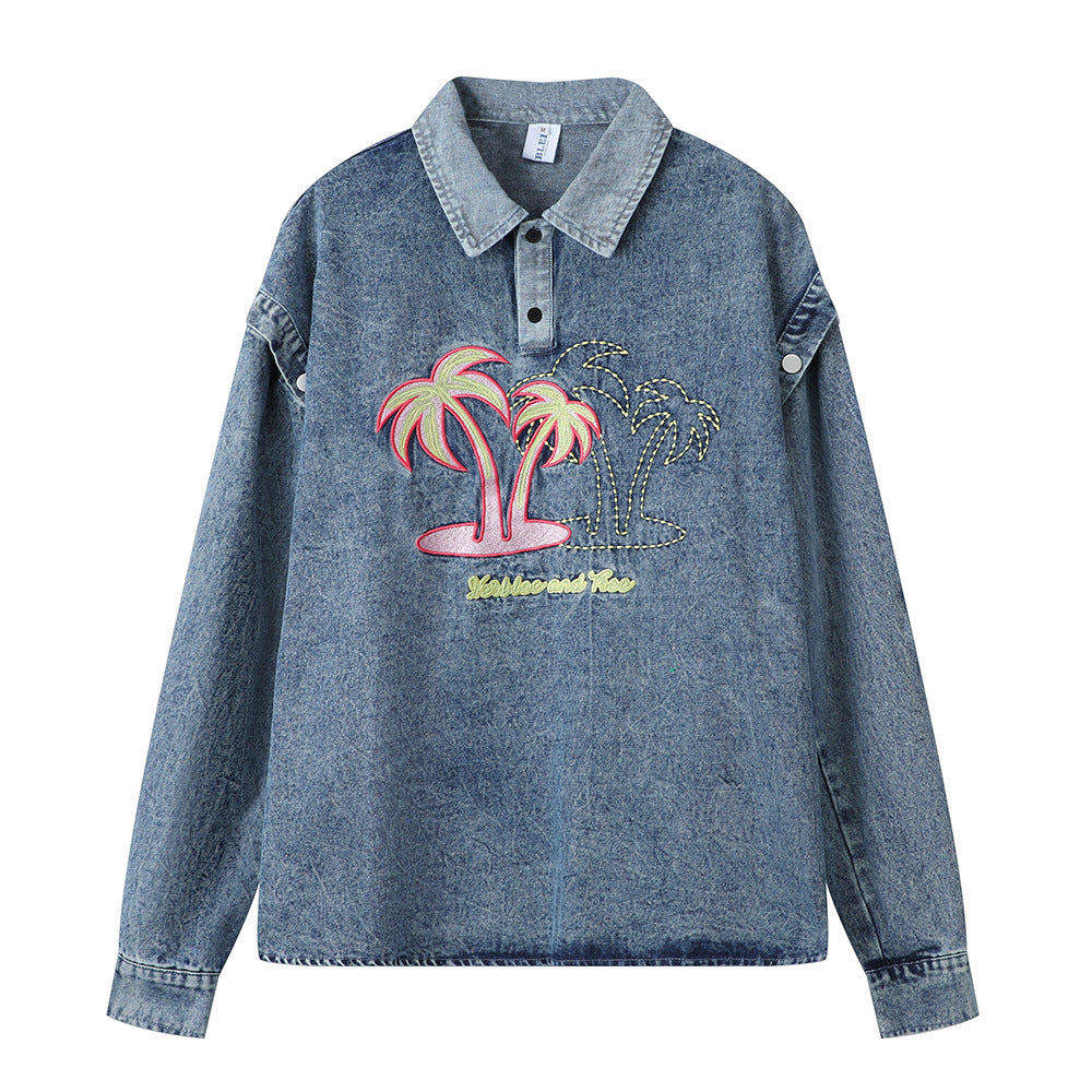 American Style Long Sleeved Top For Women MuddyStock null