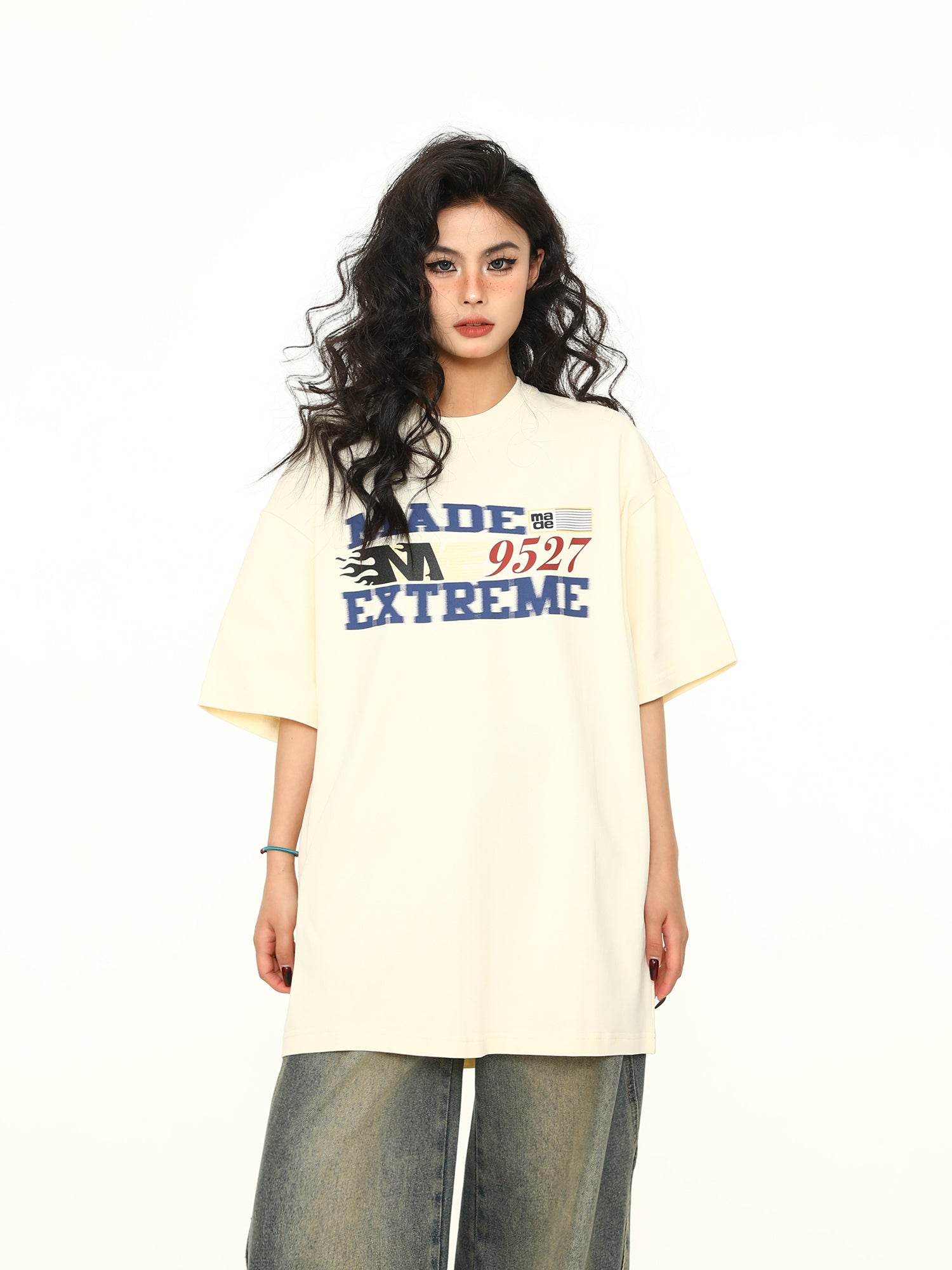 Retro Short-sleeved T-shirt For Women MuddyStock